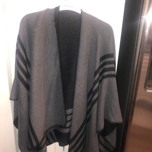 Reversible poncho wrap!